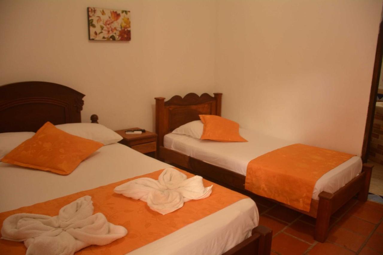 סנטה פה דה אנטיוקיה Hotel Y Restaurante Bienmesabe מראה חיצוני תמונה